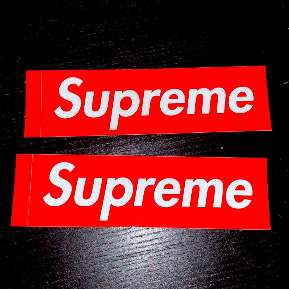 Supreme 5 Stickers